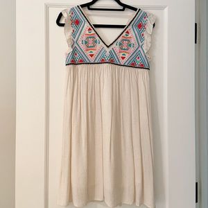 The Impeccable Pig Aztec Ruffle Dress